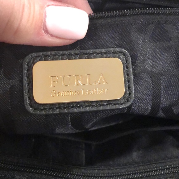 Beautiful Black Furla Satchel - Picture 6 of 9